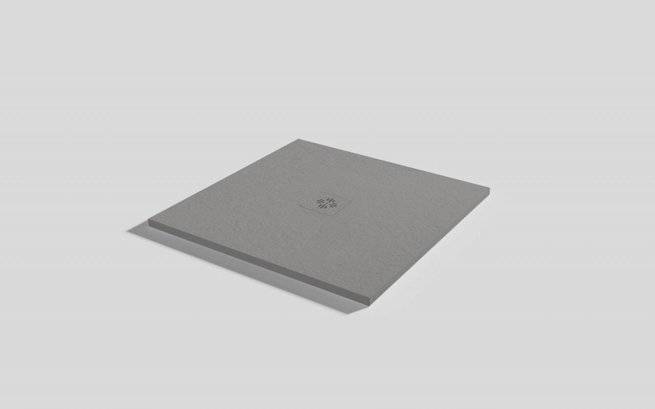 phantom slate shower tray ACQUATICA CEMENTO 90x90 RUSH (web)